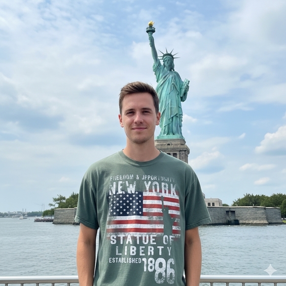 🗽 Statue of Liberty Museum Store Tee | New York | XL - Picture 1 of 4